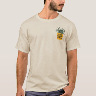 Grappige Planten Oordelen Niet Vintage Inktstempel T-shirt