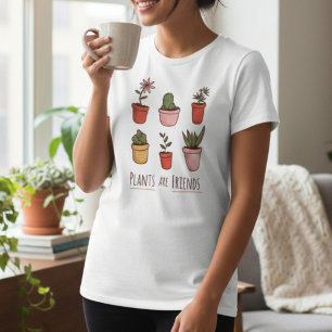 Grappige Plantenliefhebber Grafisch Ontwerp T-shirt