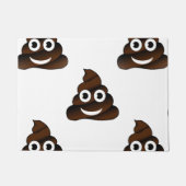 grappige poep emoji doormat deurmat (Voorkant)