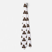 Grappige poep emoji herenkleding mannen stropdas s (Voorkant)