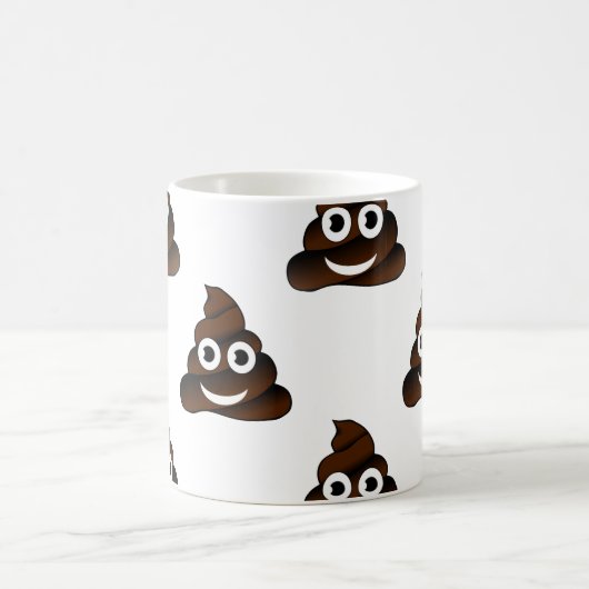 grappige poep emoji koffiemok (Center)