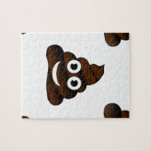 grappige poep emoji legpuzzel (Horizontaal)