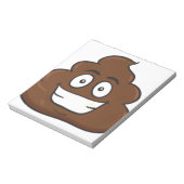 grappige poep emoji notitieblok (Linkerzijde)