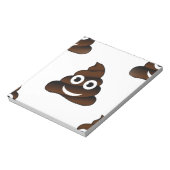 grappige poep emoji notitieblok (Linkerzijde)