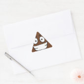 grappige poep emoji sticker (Envelop)