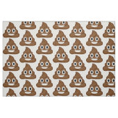 Grappige poep emoji stof (Fat Quarter)