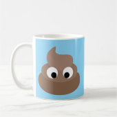 GRAPPIGE POEP KOFFIEBEKER KOFFIEMOK (Links)
