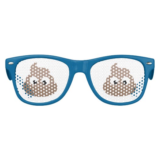 GRAPPIGE POEP PARTY FUNGLASSES ZONNEBRIL (Voorkant)