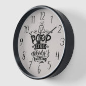 grappige poep-snuffelaarster (Hoek)