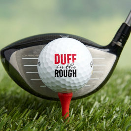 Grappige Poëtische Duff in de Rough Golfballen