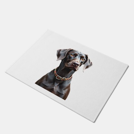 Grappige Pointer T-shirt Pointer Moeder Vader Hond Deurmat (Schuin)