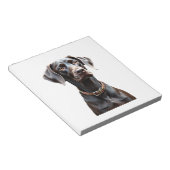 Grappige Pointer T-shirt Pointer Moeder Vader Hond Notitieblok (Schuin)