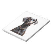 Grappige Pointer T-shirt Pointer Moeder Vader Hond Notitieblok (Linkerzijde)
