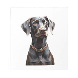Grappige Pointer T-shirt Pointer Moeder Vader Hond Notitieblok