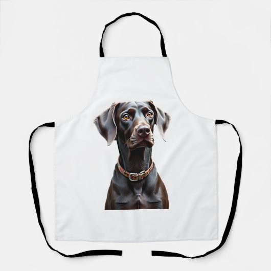 Grappige Pointer T-shirt Pointer Moeder Vader Hond Schort (Voorkant)