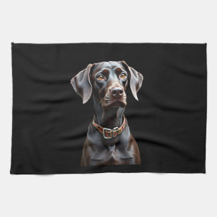 Grappige Pointer T-shirt Pointer Moeder Vader Hond Theedoek