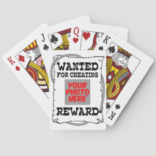 Grappige Poker Speler Gag Gift Idee, Gezocht Poste Pokerkaarten