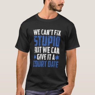 Grappige politieagent of plaatsvervangend sheriff t-shirt