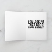 GRAPPIGE POLITIEAGENT VERJAARDAGSKAARTEN KAART (Binnen)