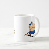 Grappige Politieagenten Pensioen Mok gepersonalise (Voorkant rechts)