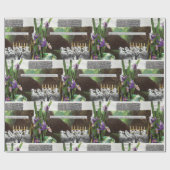 Grappige politieke grap bos klimaatverandering sat cadeaupapier (Vlak)