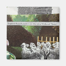 Grappige politieke grap bos klimaatverandering sat