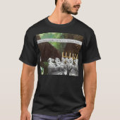 Grappige politieke grap bos klimaatverandering sat t-shirt (Voorkant)