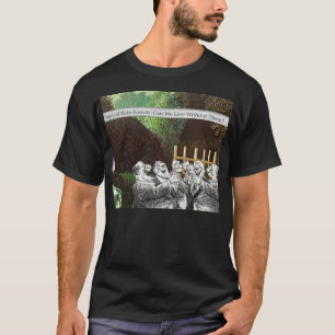 Grappige politieke grap bos klimaatverandering sat t-shirt