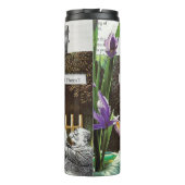 Grappige politieke grap bos klimaatverandering sat thermosbeker (Achterkant)