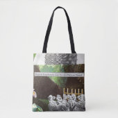 Grappige politieke grap bos klimaatverandering sat tote bag (Voorkant)