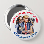 Grappige politieke humor | Stem op de Button van K (Voorkant /achterkant)