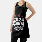 Grappige politieke Lebowski verkiezingen 2024 Schort (Insitu)