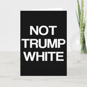 Grappige Politieke Niet Trump Witte Anti Trump Pol Kaart