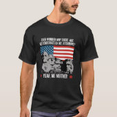 Grappige Politieke Republikein Mount Rushmore Demo T-shirt (Voorkant)