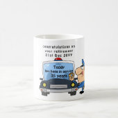 Grappige politiemannen pensioen mok Persoonlijk (Center)