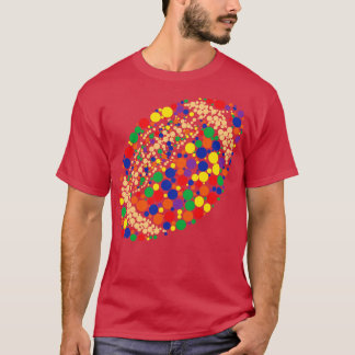 Grappige Polka Dot Lover Speler International Dot  T-shirt
