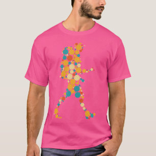 Grappige Polka Wandelliefhebber Internationale Dot T-shirt