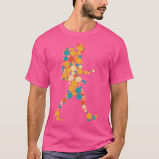 Grappige Polka Wandelliefhebber Internationale Dot T-shirt