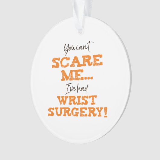 Grappige pols chirurgie herstel ornament (voorkant)