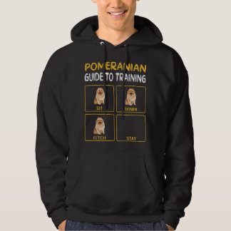 Grappige Pomeranian Gids voor het Trainen van Hond Hoodie