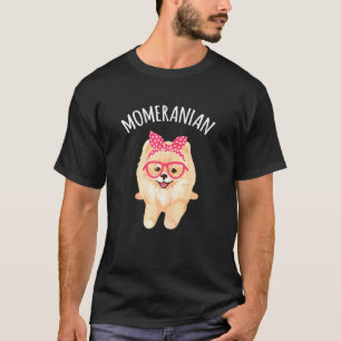 Grappige Pommerse Moeder Bandana Pommeraanse Puppi T-shirt