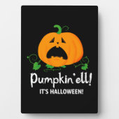 Grappige Pompoen 2023 - Pumpkin'ell! Het is Hallow Fotoplaat (voorkant)