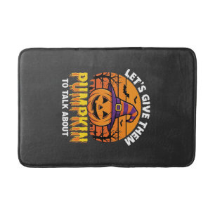 Grappige Pompoen Halloween Grappige Ontwerp2 (1)_1 Badmat