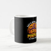 Grappige Pompoen Halloween Grappige Ontwerp2 (1)_1 Koffiemok (Voorkant links)
