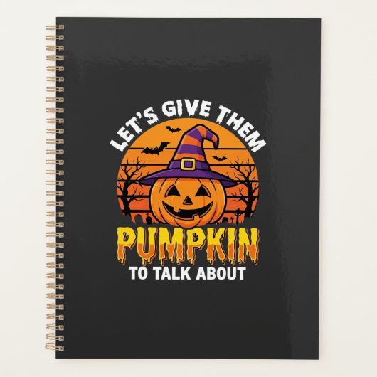 Grappige Pompoen Halloween Grappige Ontwerp2 (1)_1 Planner (Voorkant)