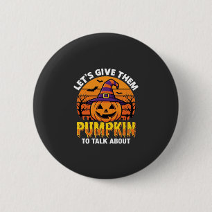 Grappige Pompoen Halloween Grappige Ontwerp2 (1)_1 Ronde Button 5,7 Cm