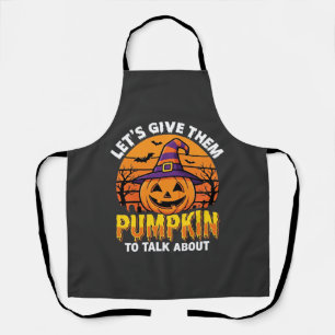 Grappige Pompoen Halloween Grappige Ontwerp2 (1)_1 Schort
