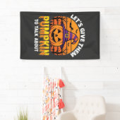 Grappige Pompoen Halloween Grappige Ontwerp2 (1)_1 Spandoek (Insitu)