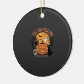 Grappige Pompoen Halloween Grappige Ontwerp2 (2)_1 Keramisch Ornament (Links)