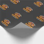 Grappige Pompoen Halloween Grappige Ontwerp_1 Cadeaupapier (Hoek)